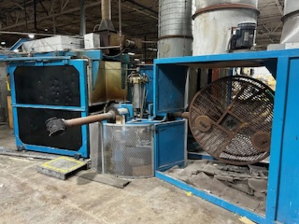 Ferry Industries #RS-160, Turret Style Rotational Molding Machine, 3-4 arms, 64" max. swing diameter, 1,000 - Image 4