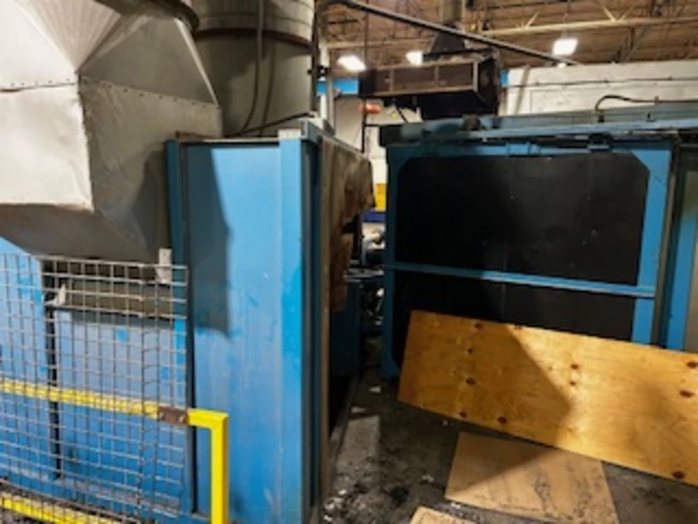 Ferry Industries #RS-160, Turret Style Rotational Molding Machine, 3-4 arms, 64" max. swing diameter, 1,000 - Image 6