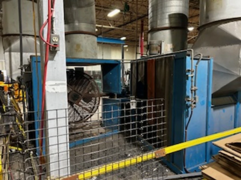 Ferry Industries #RS-160, Turret Style Rotational Molding Machine, 3-4 arms, 64" max. swing diameter, 1,000 - Image 8