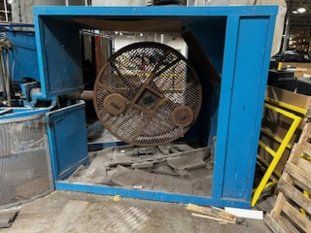 Ferry Industries #RS-160, Turret Style Rotational Molding Machine, 3-4 arms, 64" max. swing diameter, 1,000 - Image 9