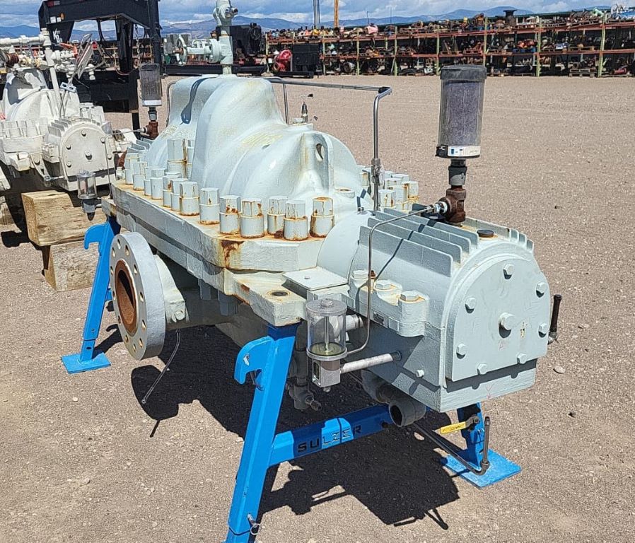 2950 GPM @ 3450' TDH, United #8x13-WMSNL, Multi-Stage Centrifugal Pump, steel case, 10" suction, 8" - Image 2