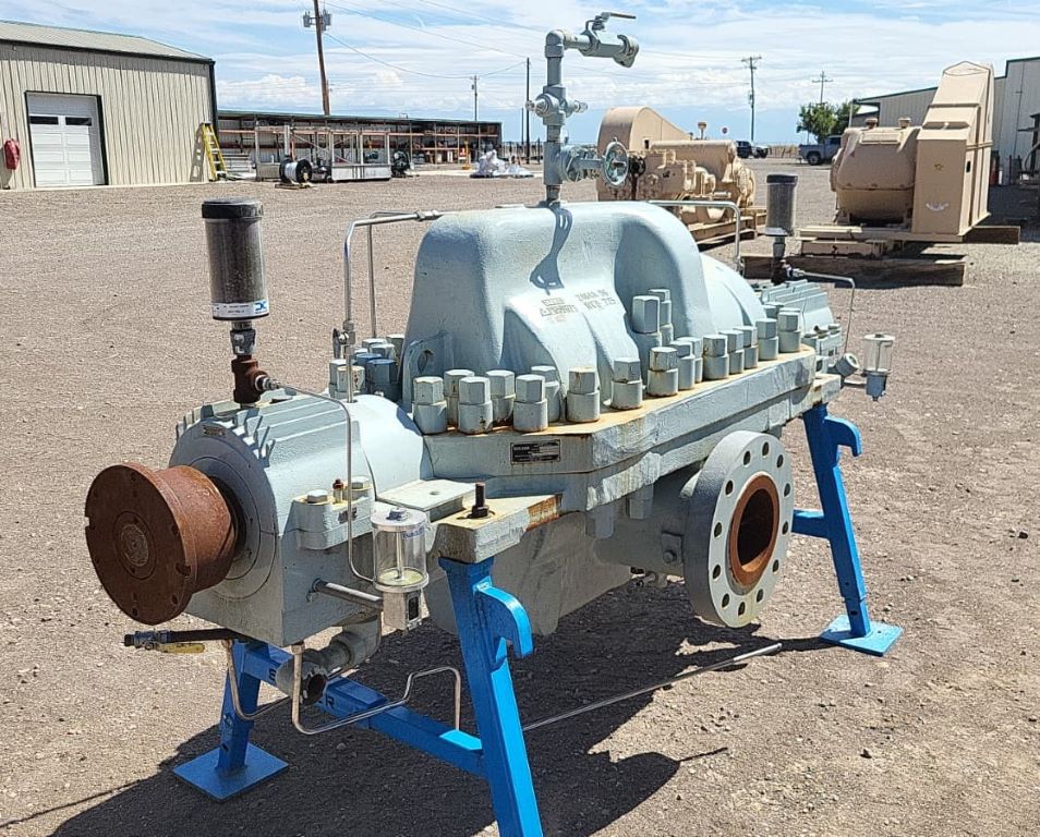 2950 GPM @ 3450' TDH, United #8x13-WMSNL, Multi-Stage Centrifugal Pump, steel case, 10" suction, 8" - Image 3