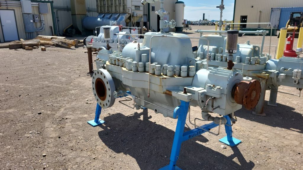 2950 GPM @ 3450' TDH, United #8x13-WMSNL, Multi-Stage Centrifugal Pump, steel case, 10" suction, 8" - Image 4