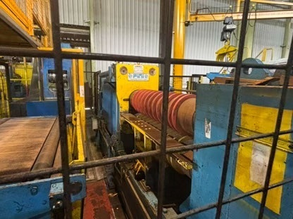 51.2" x .07", Fimi, Complete Slitting Line, 13 Ton, 20" ID, 70.9" outside dimension, RL, 1995 - Image 2