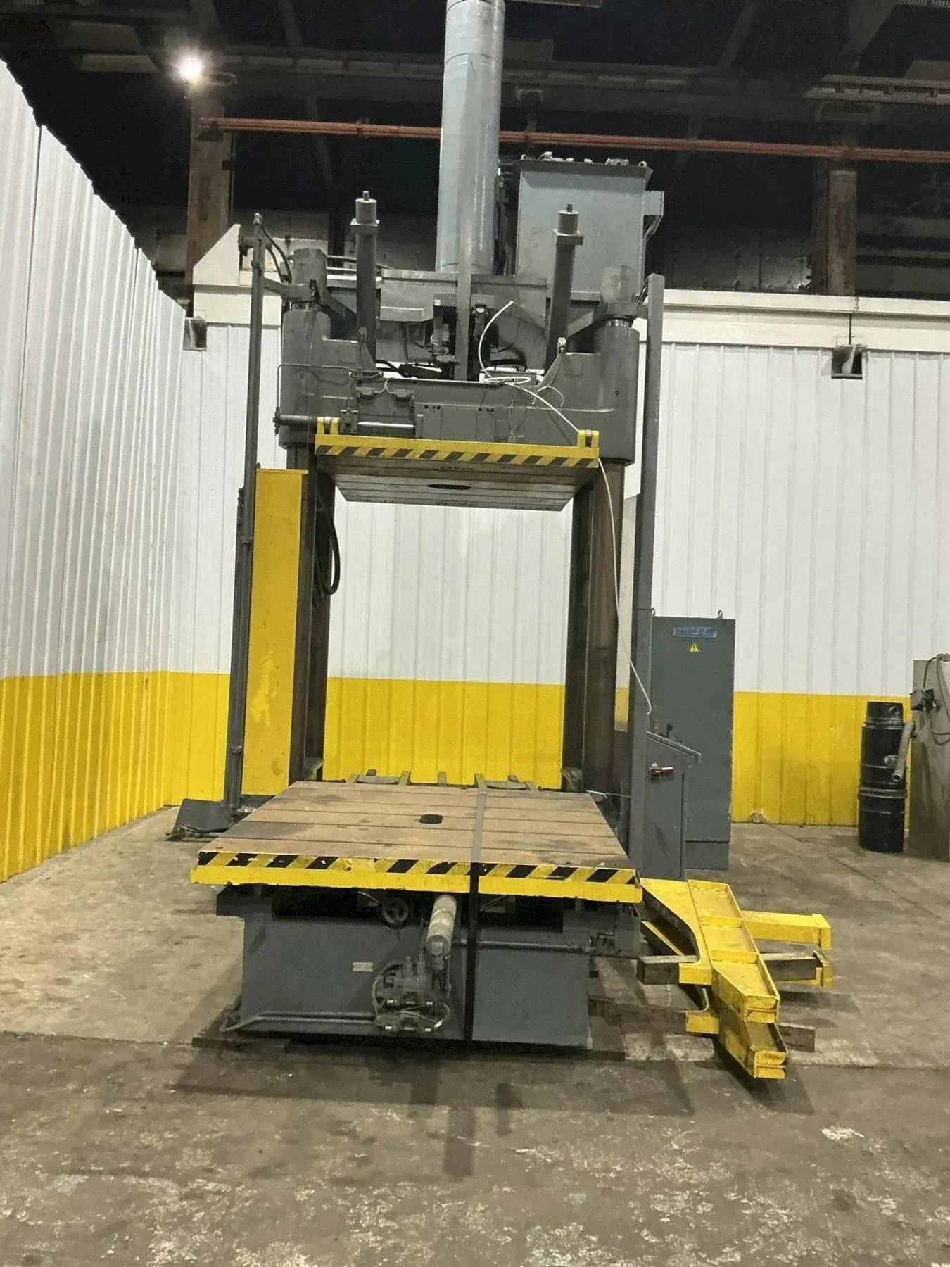 100 Ton, Reis #TUS-160, Hydraulic Mold Spotting and Tryout Press, 4-post, 39.37" stroke, 41.33" open, 61" x - Image 10