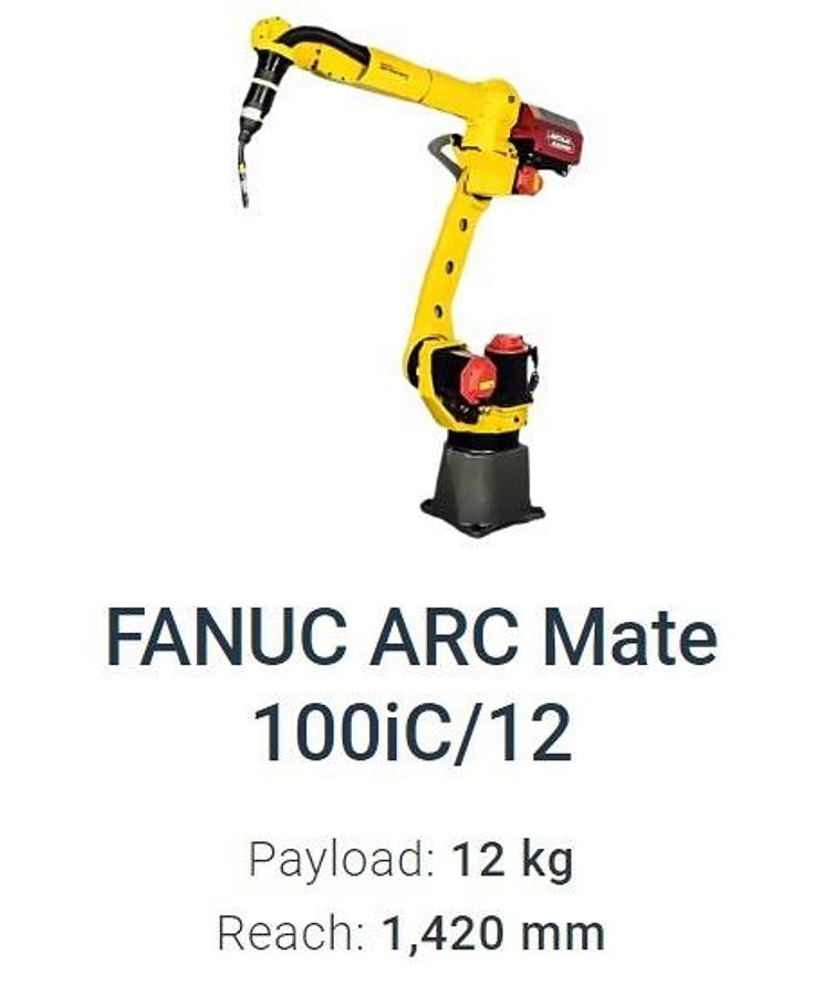 Fanuc Arc-Mate-100iC/12, 6-Axis Articulated Welding Robot, 12 kg payload, 1420mm reach, R-30iB controller - Image 5