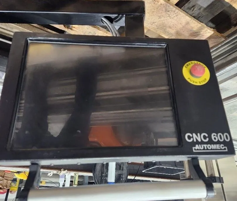 Automec #CNC-600-HD, CNC Backgauge System, G24 Backgauge, 15" Touch Screen Control, 2022 - Image 7