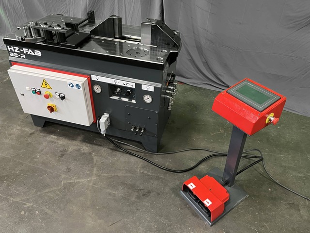 22 Ton, RMT #HZ-FAB-22-R, horizontal press, 13.8" stroke, 1.5 HP, 24.2" x51.4" table - Image 9