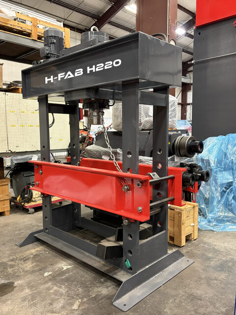 RMT #H-FAB-H-175, H frame hydraulic press (3 available) - Image 2