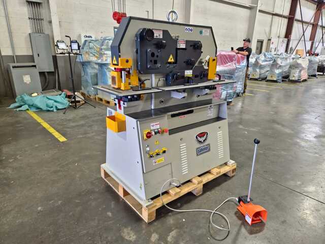 RMT Sahinler #IWS-60, Ironworker, 60 Ton, Electric Stroke Control, 5 station, new - Image 8