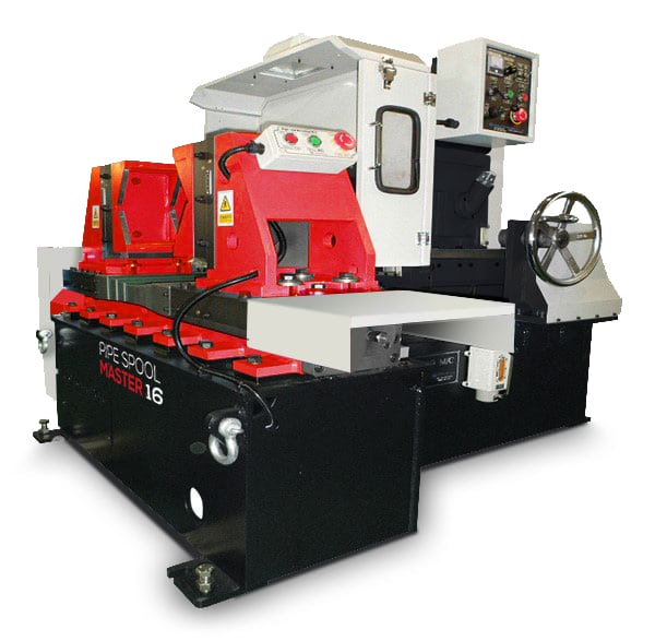 RMT Pipe Spool Master #16, pipe beveler, 3"-16" outside dimension, .6" wall, 200 RPM, 7.5 HP - Image 1