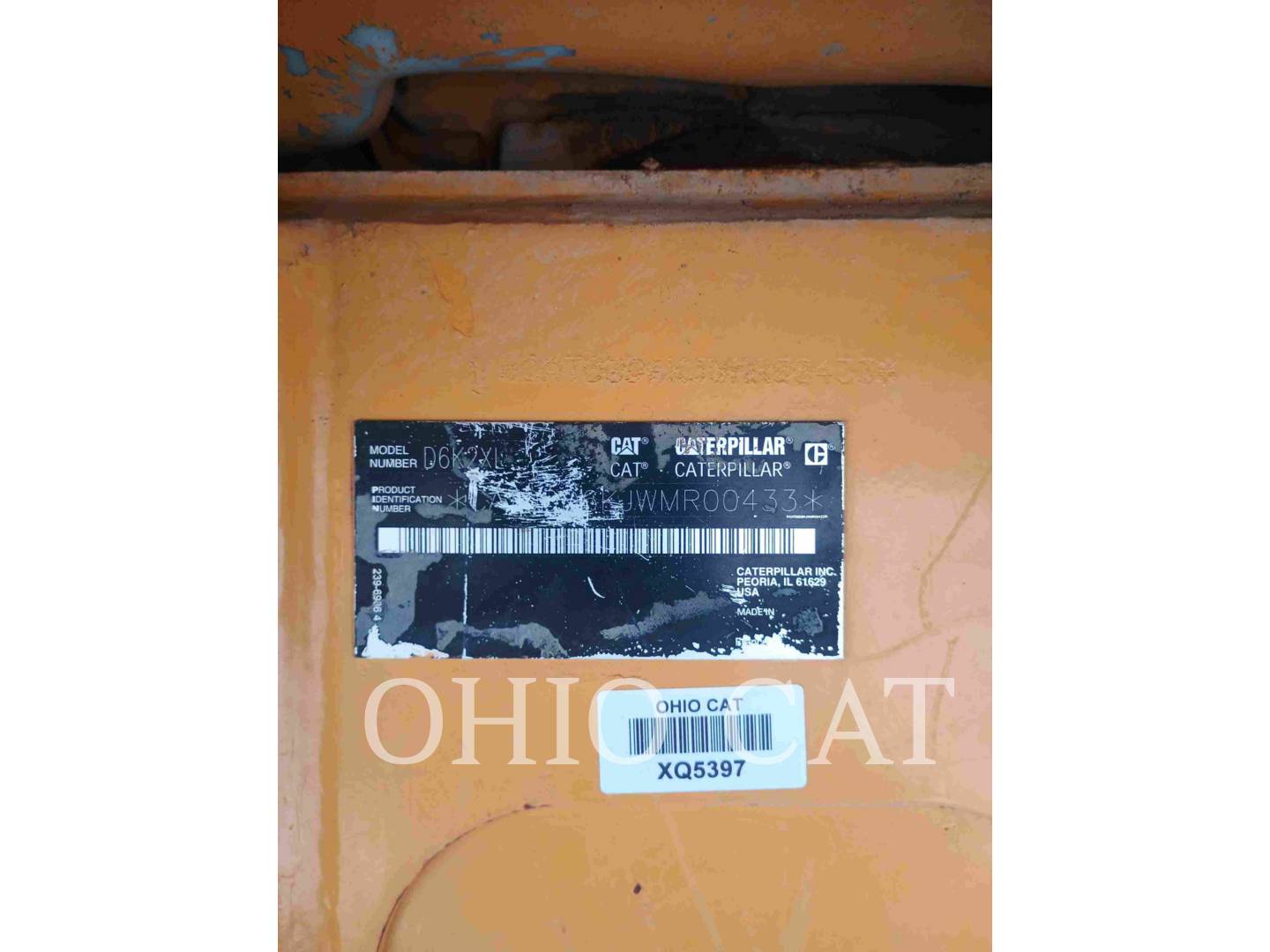 Caterpillar D6KXL, 5585 hours, S/N: WMR00433, 2014 - Image 6