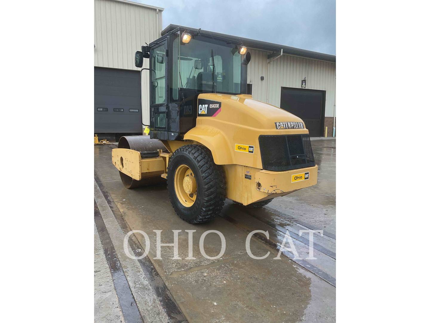 Caterpillar CS433E, Combination Roller, 935 hours, S/N: BTT00333, 2005 - Image 4
