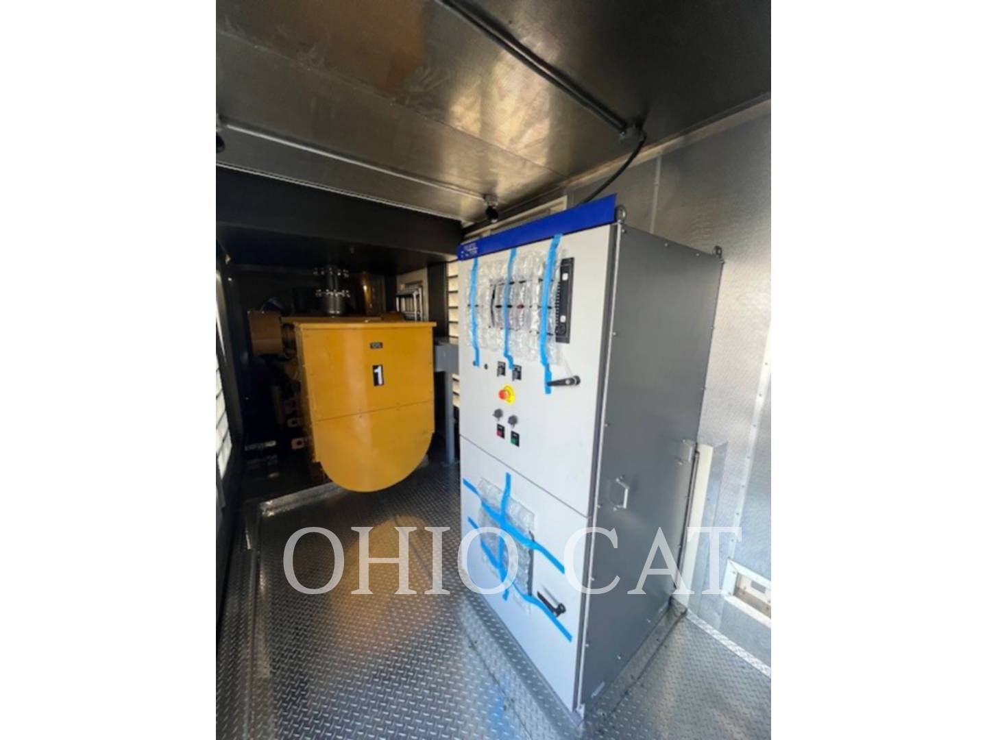 1250 KW Caterpillar XQ 1250, Mobile Generator Set, Diesel, 1800 RPM, 480V, 1786 hours, 1995 - Image 5