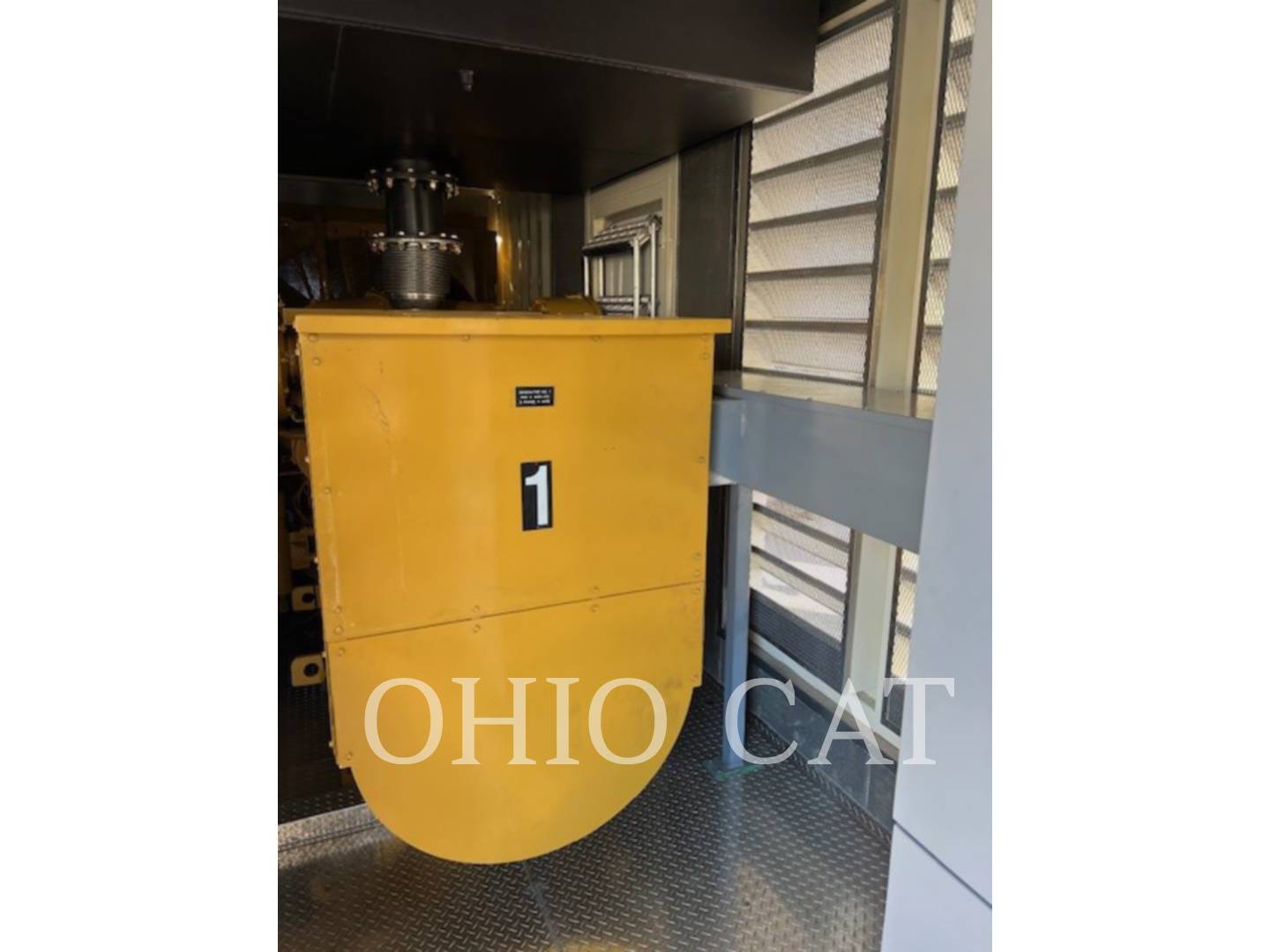 1250 KW Caterpillar XQ 1250, Mobile Generator Set, Diesel, 1800 RPM, 480V, 1786 hours, 1995 - Image 6