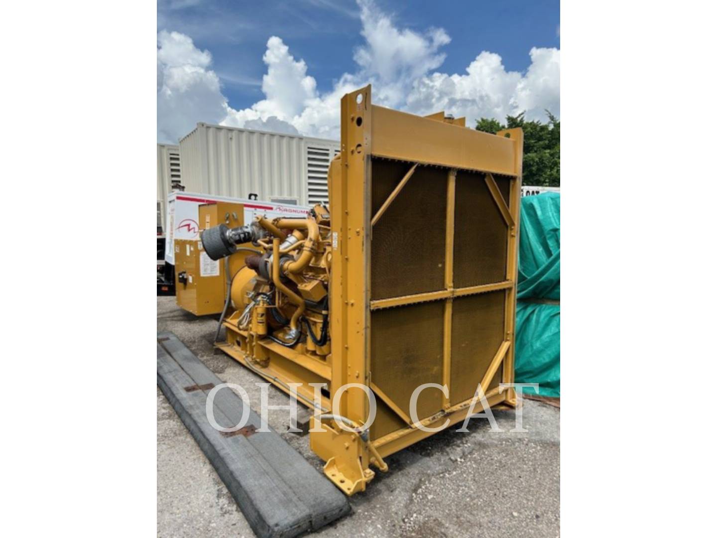 750 KW Caterpillar 3412, Stationary Generator Set, Diesel, 1800 RPM, 480V, 1000 hours, 1997 - Image 4
