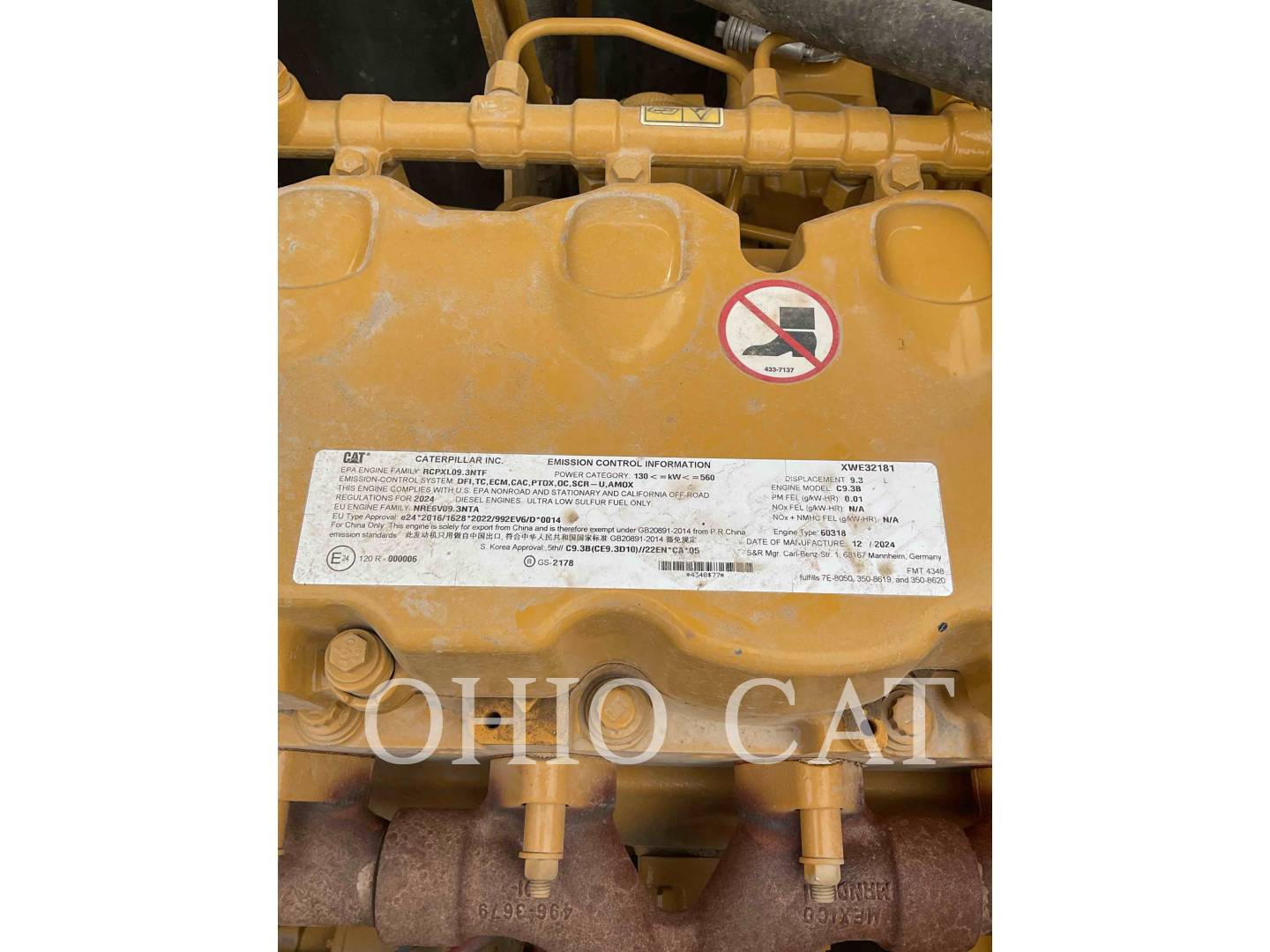 Caterpillar 336, 3620 hours, S/N: DKS20500, 2022 - Image 8