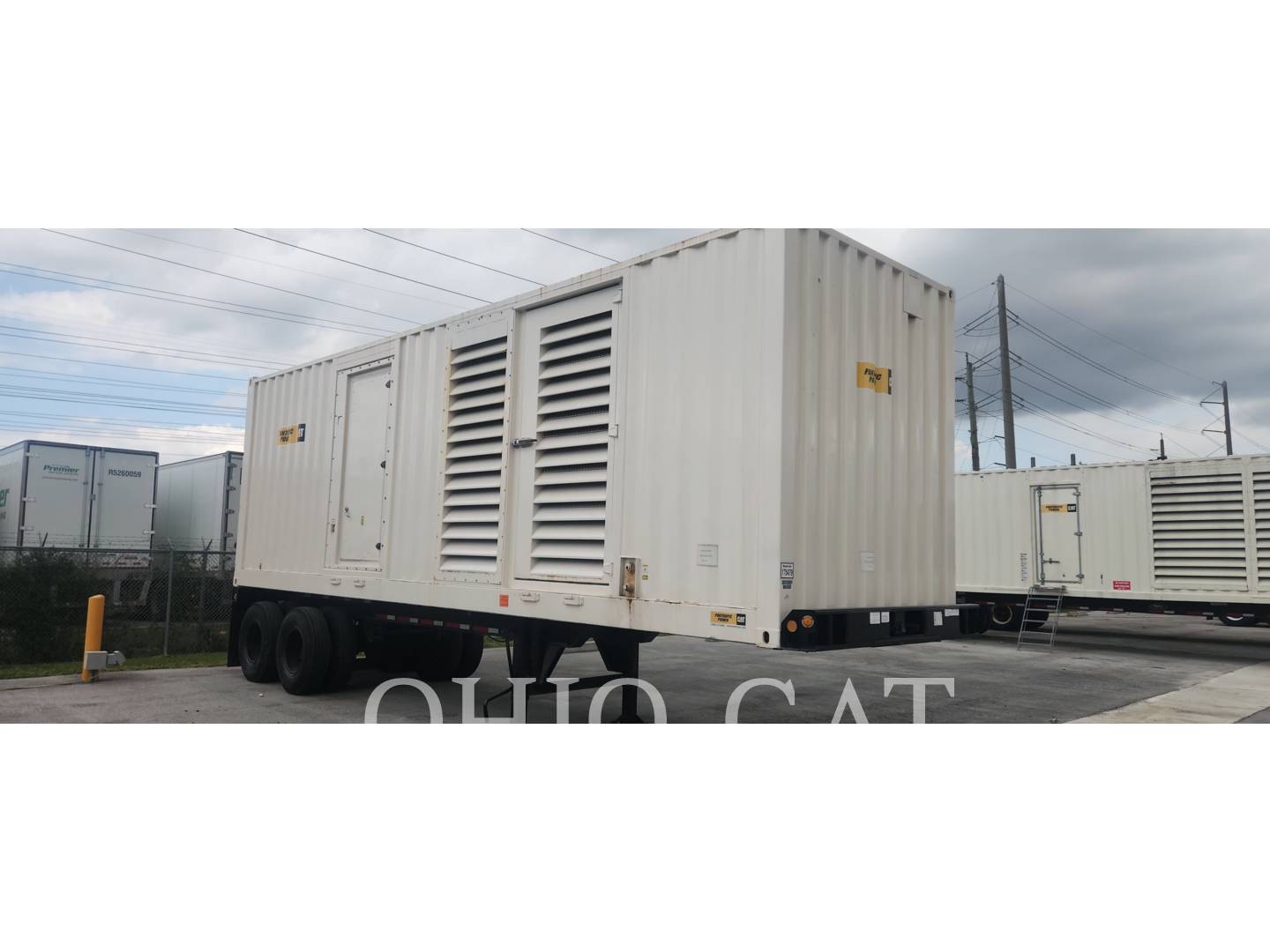 1000 KW Caterpillar XQ 1000, Diesel, 1800 RPM, 480V, 9435 hours, 2009 - Image 1