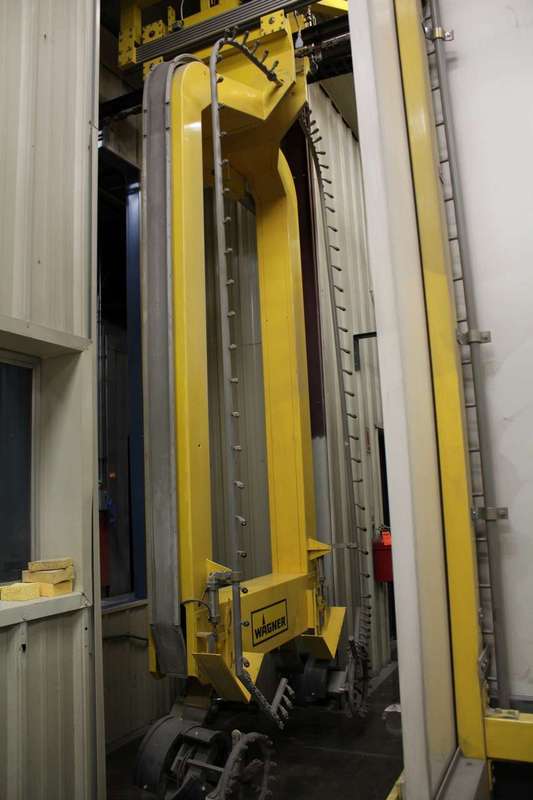 Wagner #ABC Cyclone, Fast-Color Change Powder Booth System, 4' x 8' Opening, Loaded - Image 6