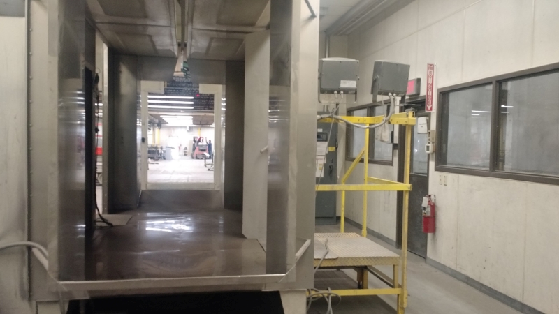 3 Stage Powder Coating System, Rapid / Wagner, 4' width x 5'-6" H open, Stainless Steel Washer, Complete - Image 5