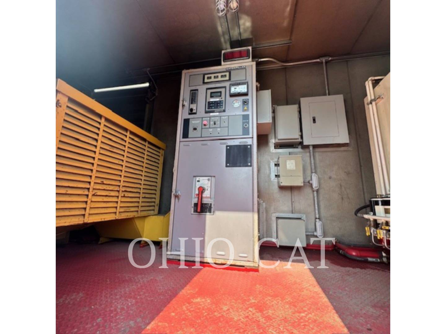 1600 KW Caterpillar #XQ1750, mobile diesel generator set, 400 Volts, 1800 RPM, 900 hours, 1993 - Image 5