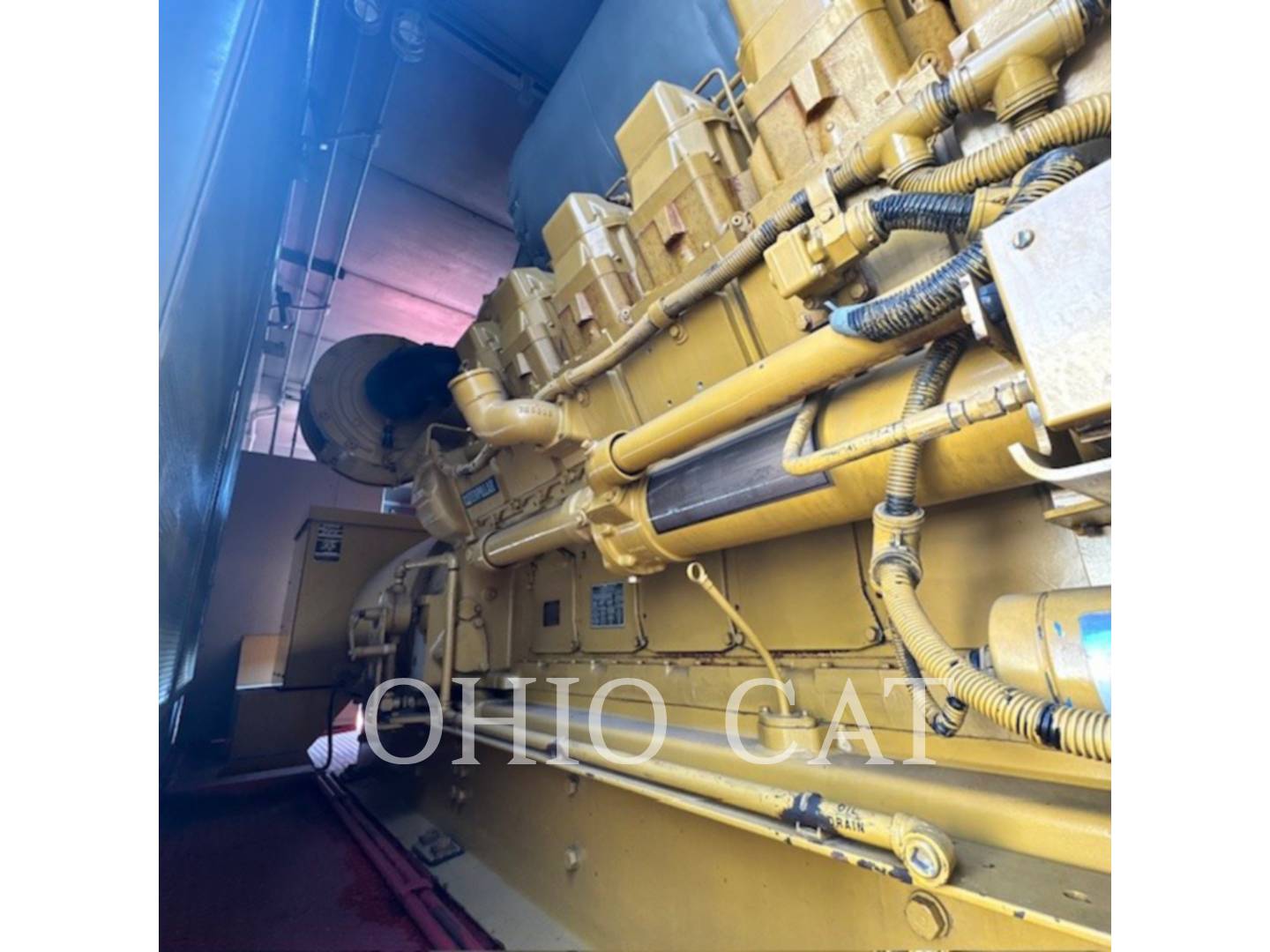 1600 KW Caterpillar #XQ1750, mobile diesel generator set, 400 Volts, 1800 RPM, 900 hours, 1993 - Image 6