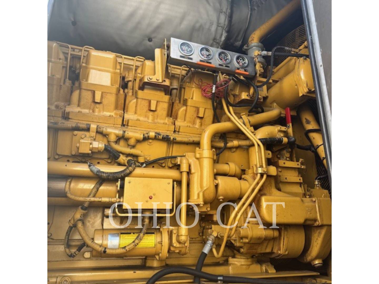 1600 KW Caterpillar #XQ1750, mobile diesel generator set, 400 Volts, 1800 RPM, 900 hours, 1993 - Image 7