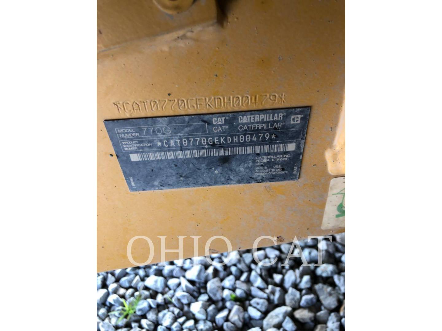 Caterpillar 770G, Off Highway Truck, 3099 hours, S/N: KDH00479, 2019 - Image 6