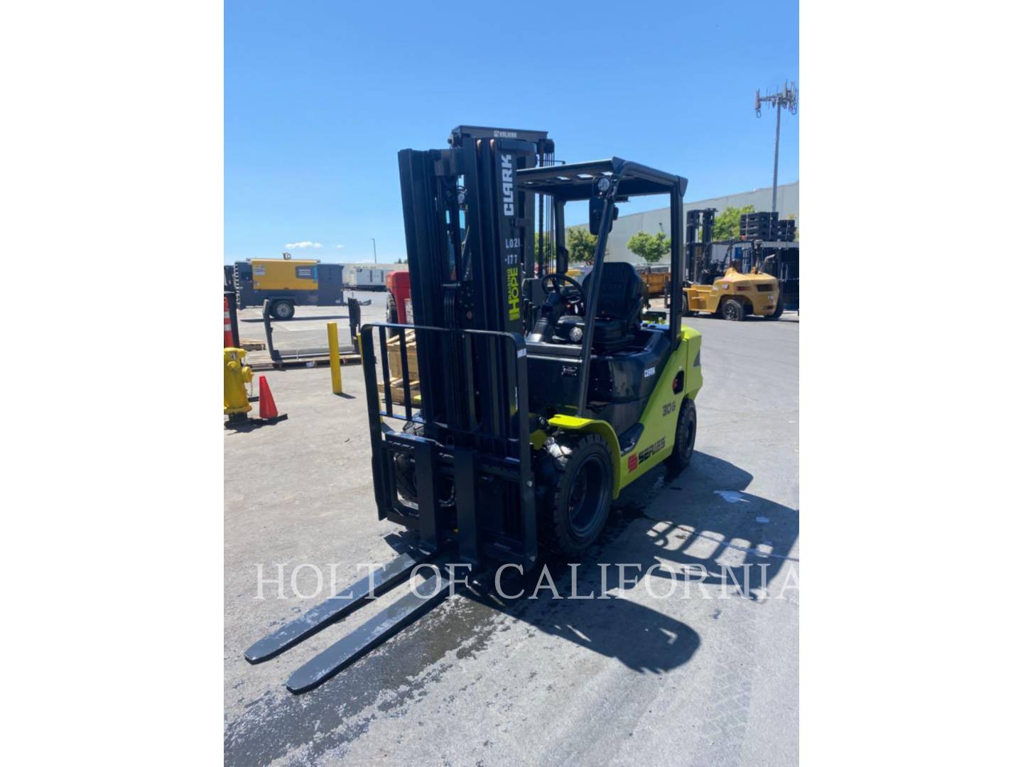Clark S30 DUAL, Forklift, 1911 hours, S/N: S232G003512032, 2022 - Image 1