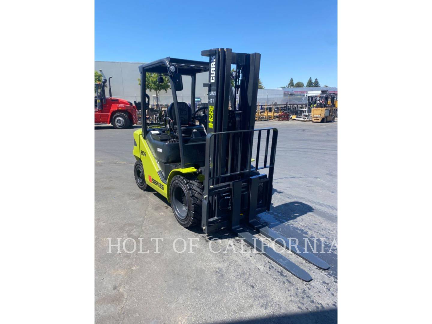 Clark S30 DUAL, Forklift, 1911 hours, S/N: S232G003512032, 2022 - Image 2