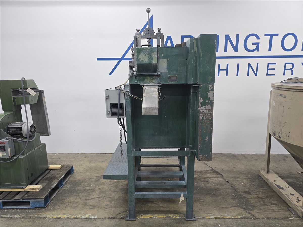 6" Cumberland #6-85, strand pelletizer, 8-knife bolt-on rotor, 3 HP Baldor-Reliance DC motor, 1750 RPM, 180 - Image 1
