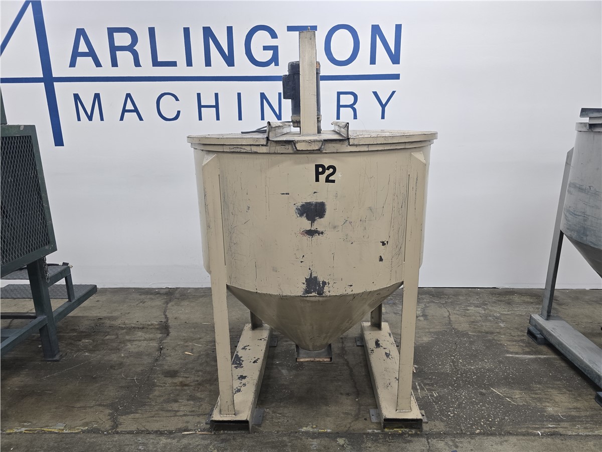IMS #HM1000, Hurricane high-speed material blender, 931 lb. capacity, 26.6 cu. ft. hopper, 226 RPM, 1.5 HP - Image 1