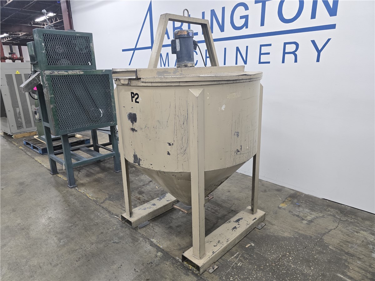 IMS #HM1000, Hurricane high-speed material blender, 931 lb. capacity, 26.6 cu. ft. hopper, 226 RPM, 1.5 HP - Image 2