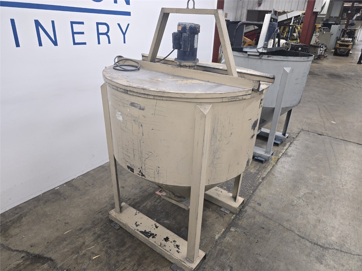 IMS #HM1000, Hurricane high-speed material blender, 931 lb. capacity, 26.6 cu. ft. hopper, 226 RPM, 1.5 HP - Image 8
