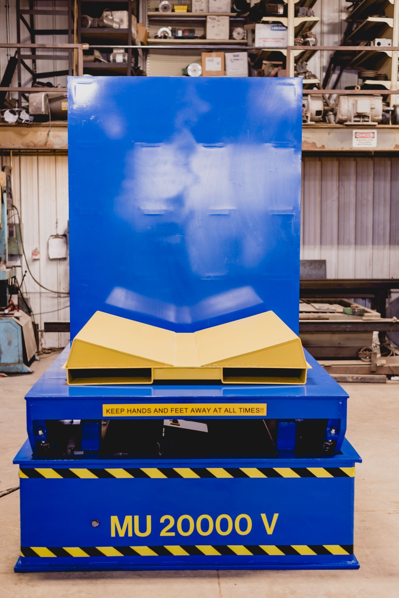 20000 lb. Coilquip #MU20000V60, mechanical coil upender, 60" outside dimension, 48" x 48" deck, removable - Image 6