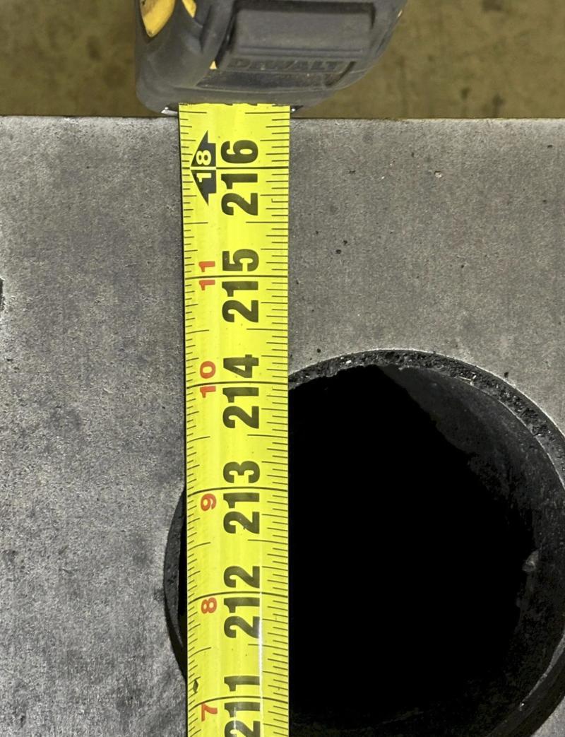 157" x 216.5" Bay Cast, T-slotted cast layout floor plate - Image 6