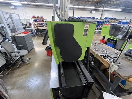 80 Ton, 1.6 oz., Engel #EMax-80/55, all-electric injection molding machine, 14.5" x 14.5" tie bars, 23.2" x - Image 5