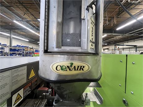 80 Ton, 1.6 oz., Engel #EMax-80/55, all-electric injection molding machine, 14.5" x 14.5" tie bars, 23.2" x - Image 6