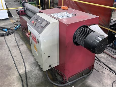 5' x 10 gauge Lemas #TR-160/45, hydraulic initial pinch plate bending roll, 5.9" top roll diameter, 5.1" side - Image 2