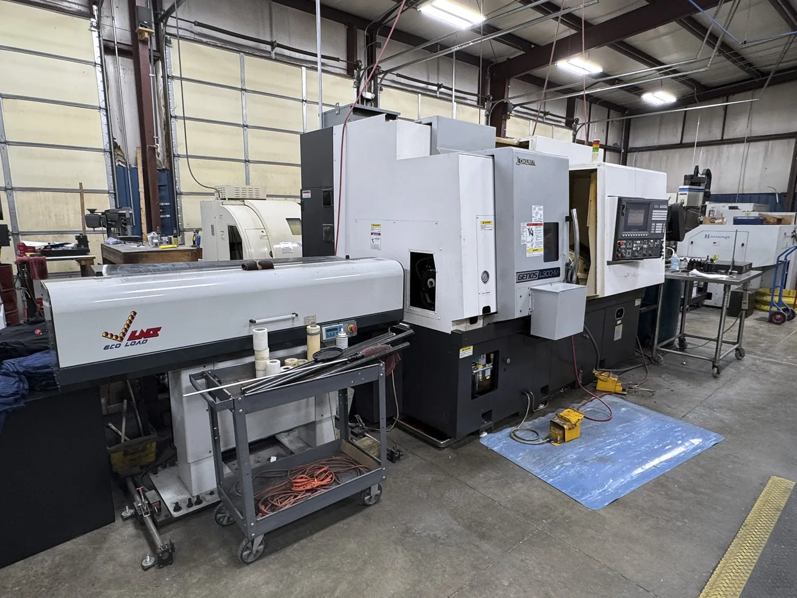 Okuma #Genos-L300-MYW, CNC turning center, 23.6" swing, 20.5" turning length, 10" chuck, 3,800 RPM, 12 - Image 2