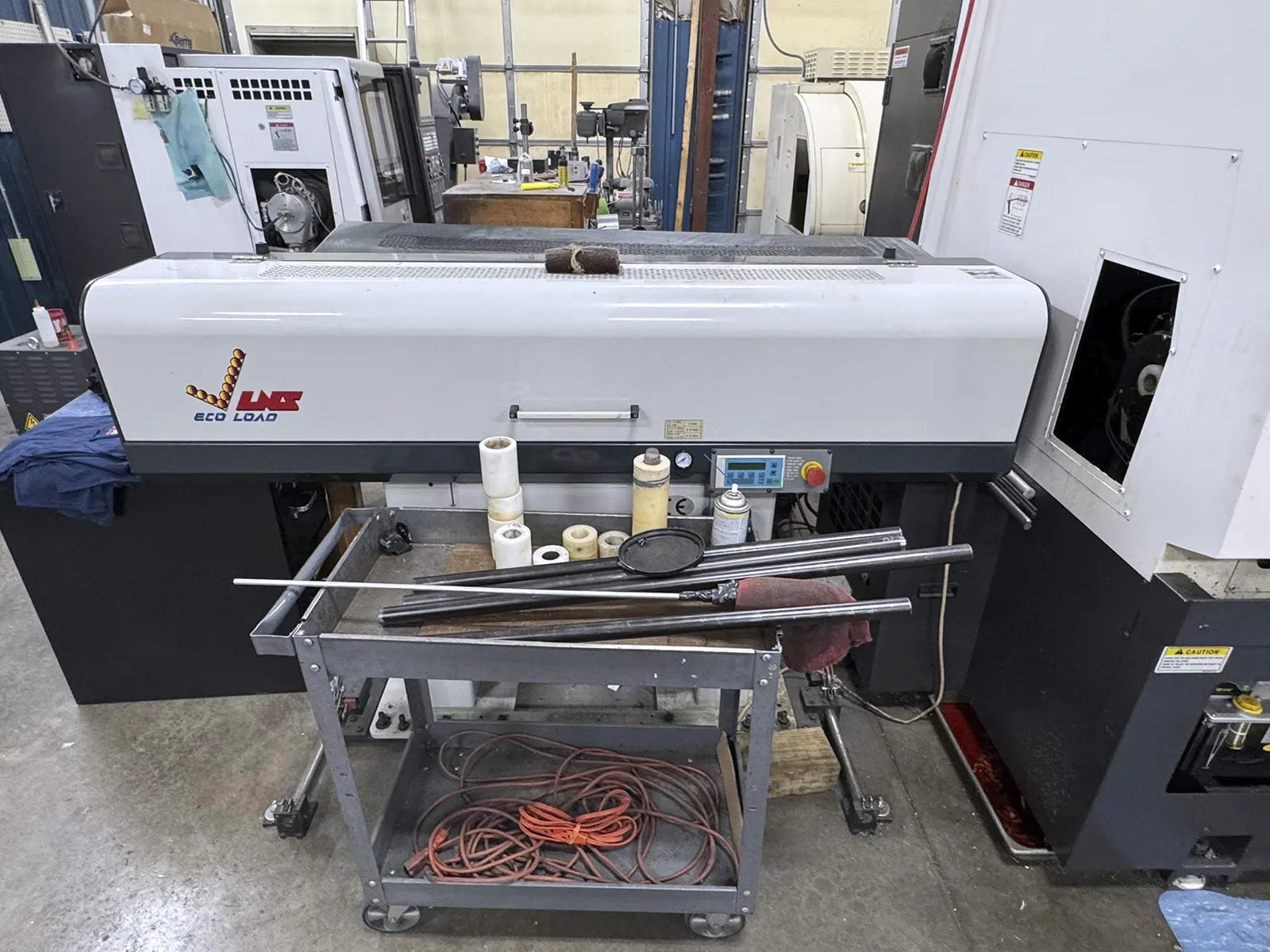 Okuma #Genos-L300-MYW, CNC turning center, 23.6" swing, 20.5" turning length, 10" chuck, 3,800 RPM, 12 - Image 9