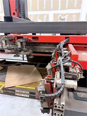 Amada #MP1530, load / unload system, 5' x 10' max sheet, 27.5" x 11.8" min sheet, 24 gauge - 1/4" thickness - Image 8