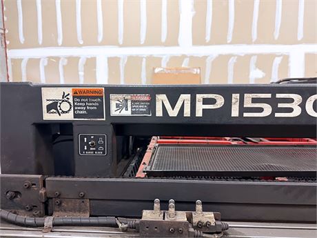 Amada #MP1530, load / unload system, 5' x 10' max sheet, 27.5" x 11.8" min sheet, 24 gauge - 1/4" thickness - Image 9