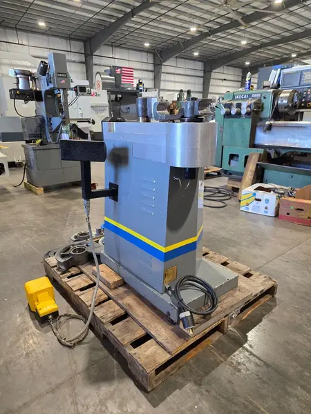 3" INECO #QB-76-VDE, hydraulic rotary tube bender, .125" wall, 180&deg; bend, microprocessor control, (10) pipe - Image 7