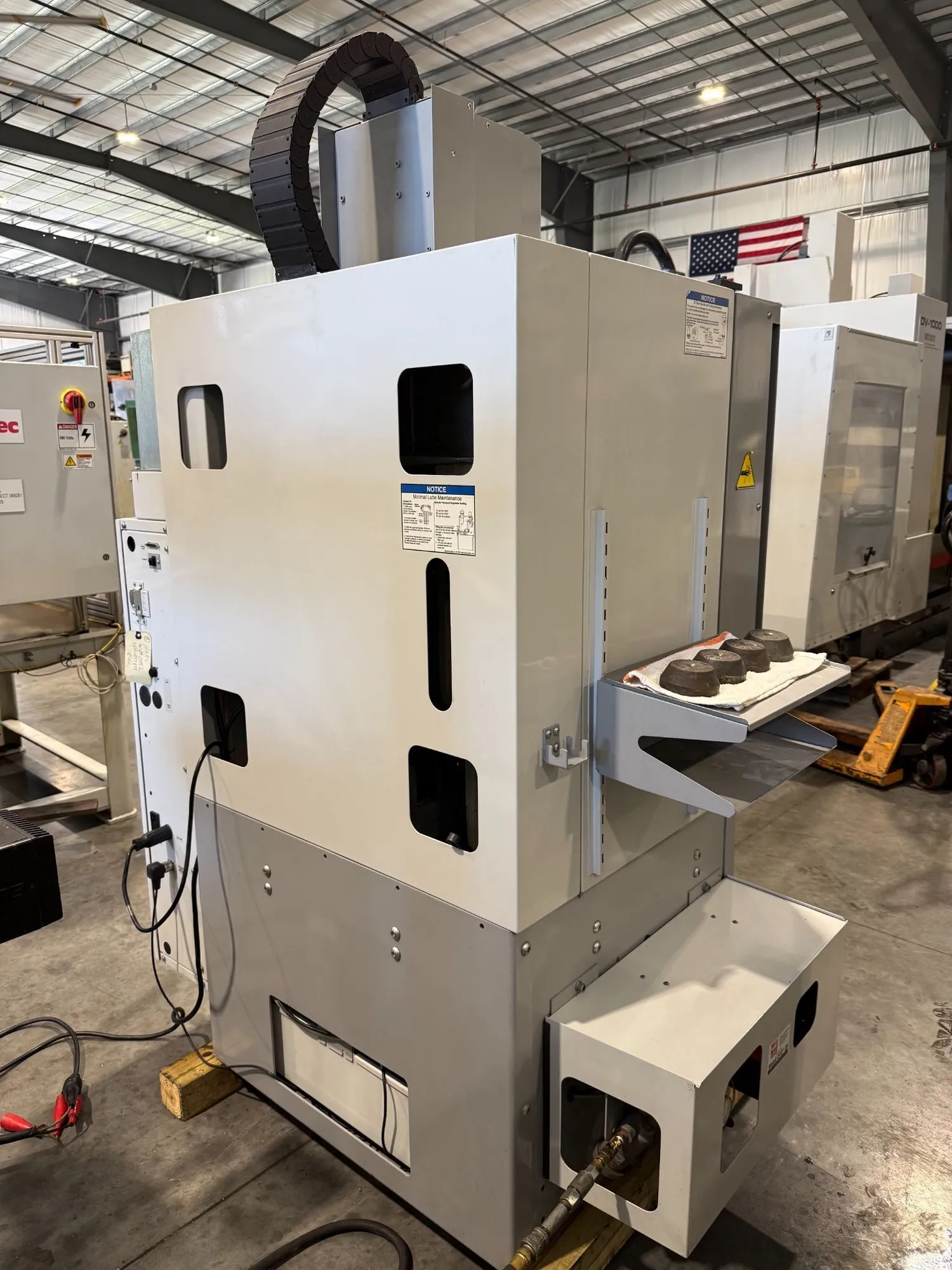 Haas #OM-2A, CNC vertical machining center, 20 automatic tool changer, 12" X, 10" Y, 12" Z, 30000 RPM, ISO - Image 7