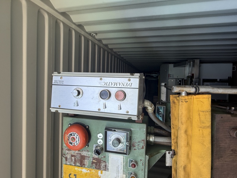100 Ton, Thomson National Press #8-6-ACDM, Clamshell Die Cutting & Creasing Press, 28" x41" platen, 5 HP, air - Image 9