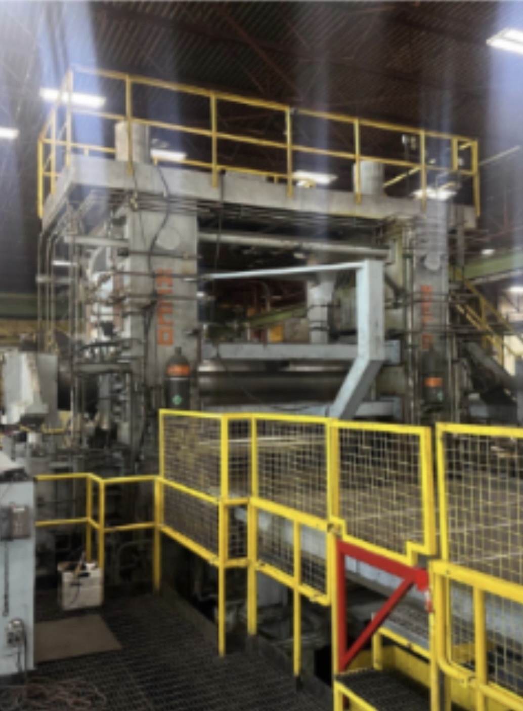 96" x 0.5" Meco / Bradbury, Temper Mill & Cut-to-Length Line, 90,000 Lb., LR, 150/250 FPM, 1998 - Image 2