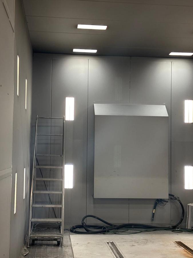 ABS/GFS, blast room & paint booth package, 16' x14'x18' blast room, 15' x18'x20' paint booth, 2019 - Image 3