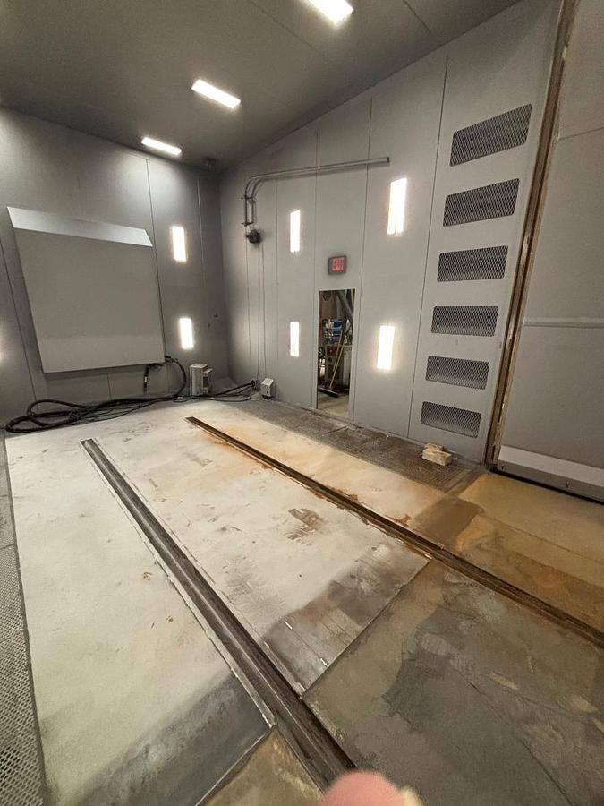 ABS/GFS, blast room & paint booth package, 16' x14'x18' blast room, 15' x18'x20' paint booth, 2019 - Image 6