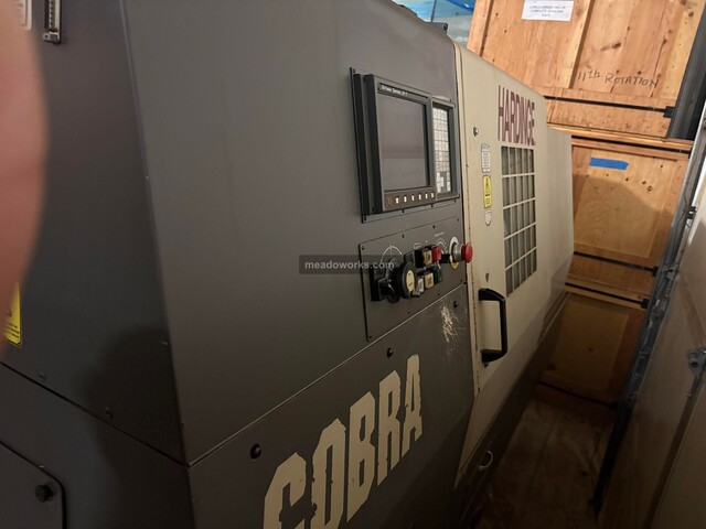 Hardinge #Cobra-65, CNC Turning Center, single spindle, LNS Quick Load Servo S1 bar feeder, GE Fanuc Series - Image 1